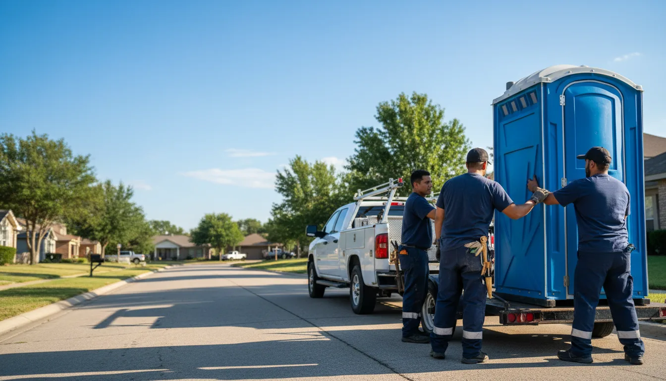 Portable Toilet Rental in Hugo, OK near me